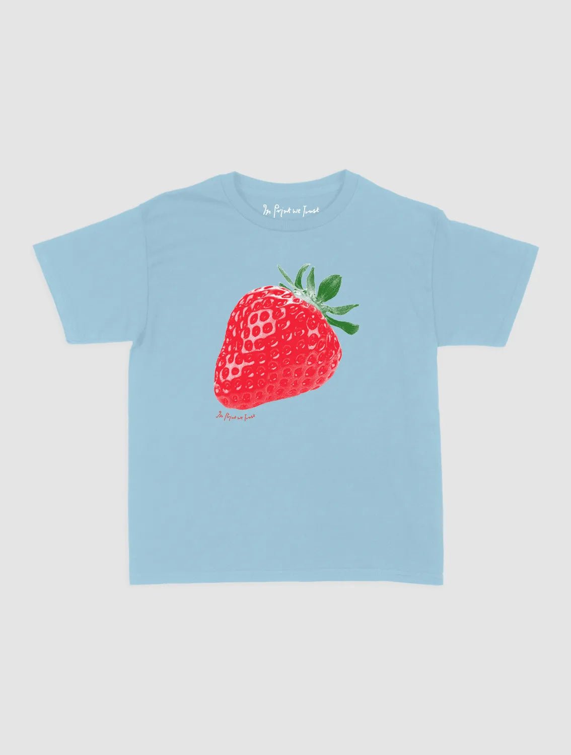 strawberry fields baby tee - In Print We Trust