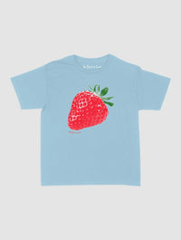 strawberry fields baby tee - In Print We Trust