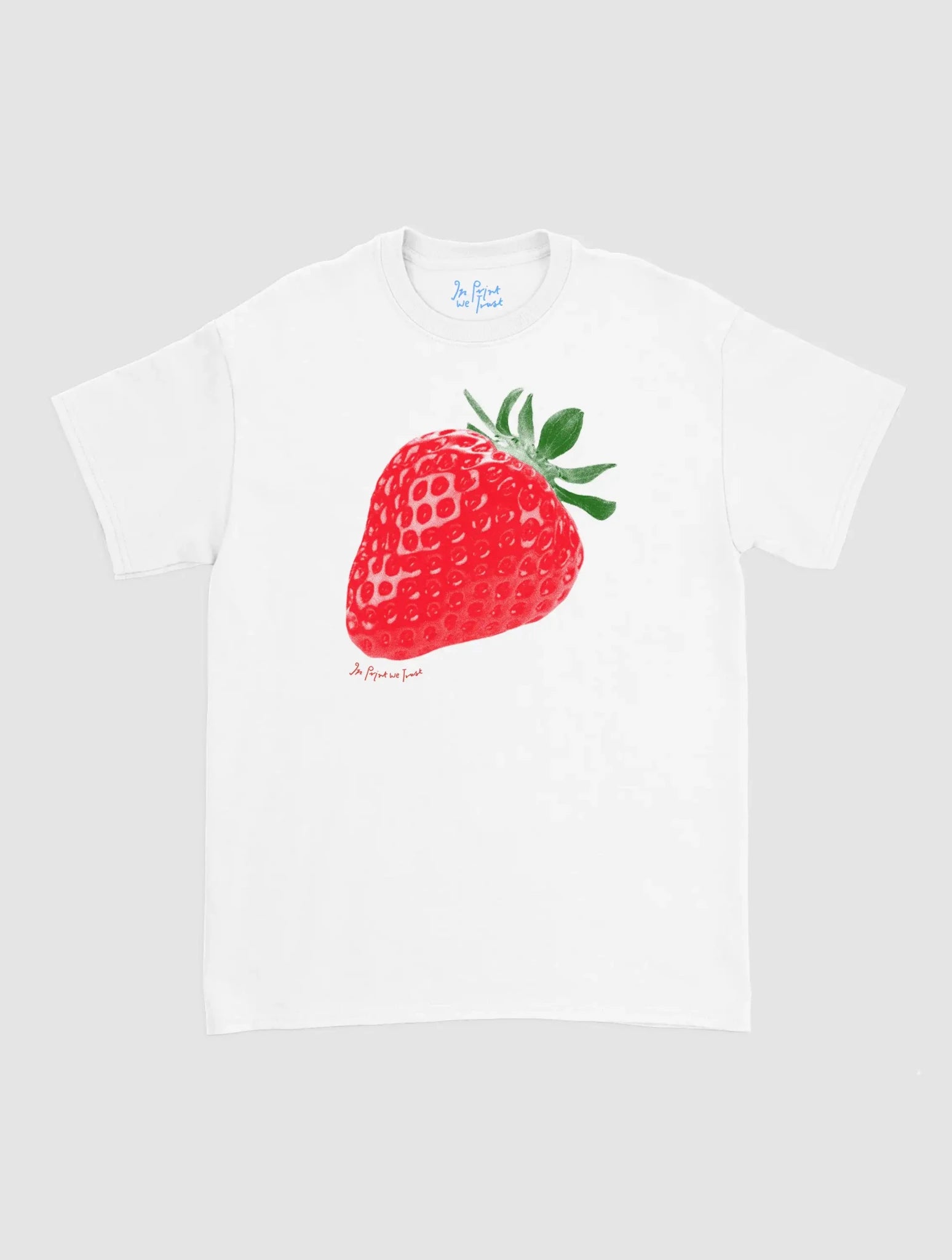 strawberry fields classic tee - In Print We Trust