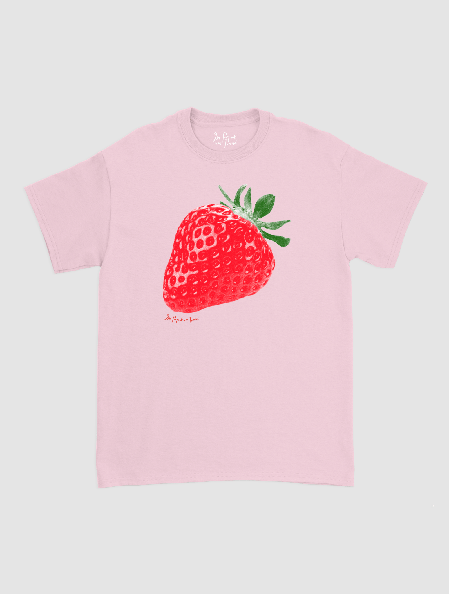 strawberry fields classic tee - In Print We Trust