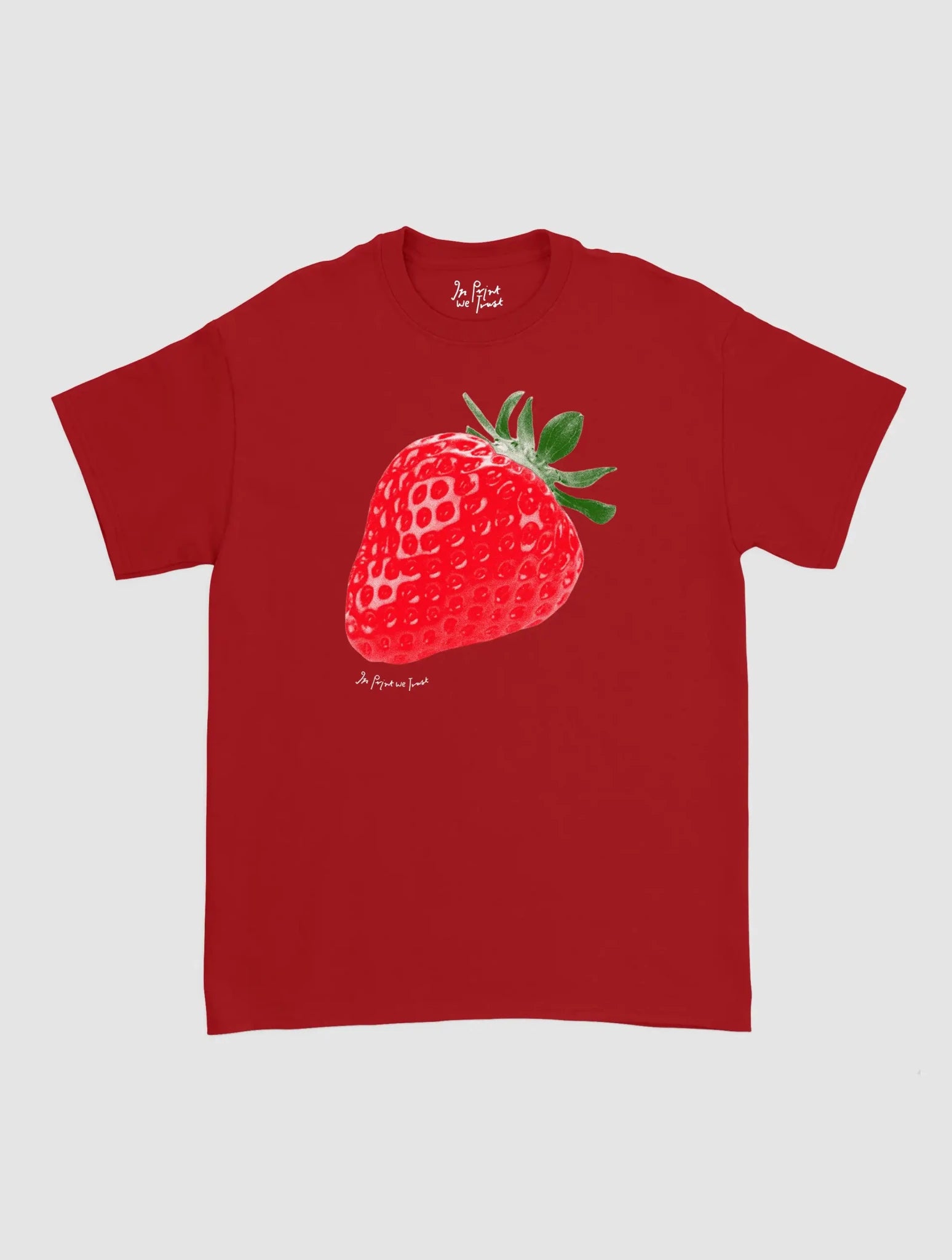 strawberry fields classic tee - In Print We Trust