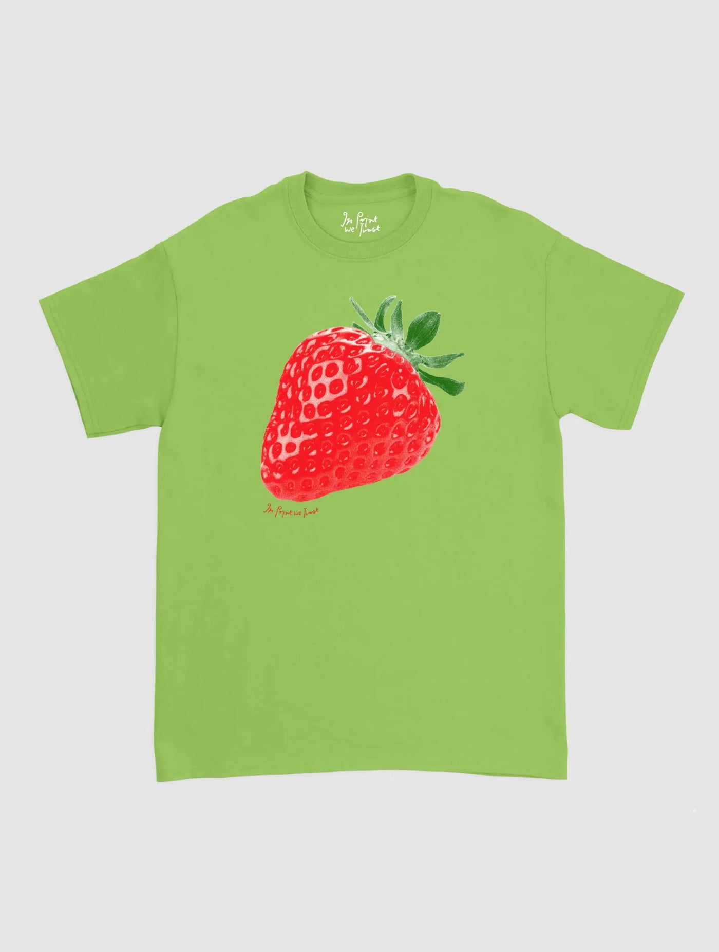 strawberry fields classic tee - In Print We Trust