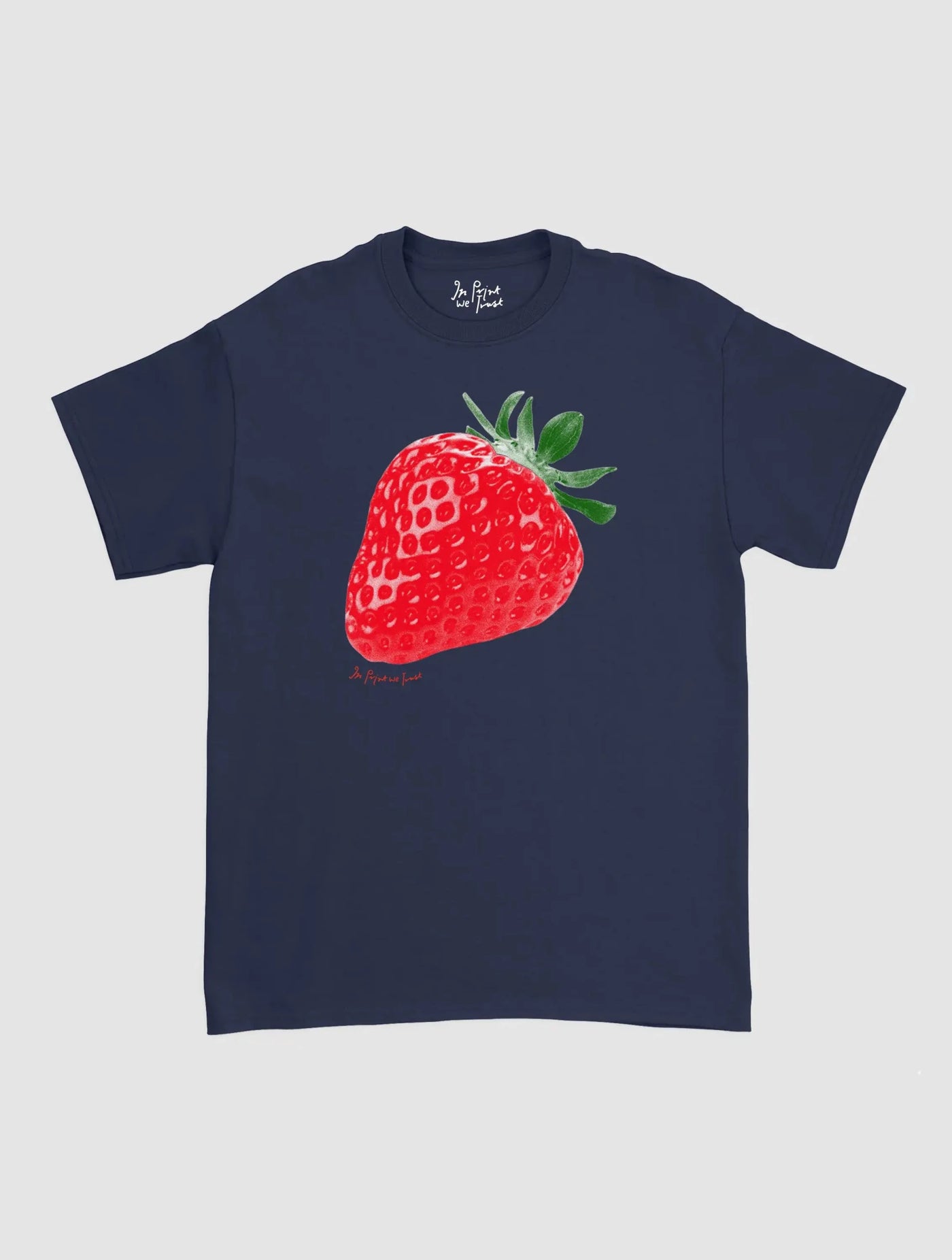 strawberry fields classic tee - In Print We Trust