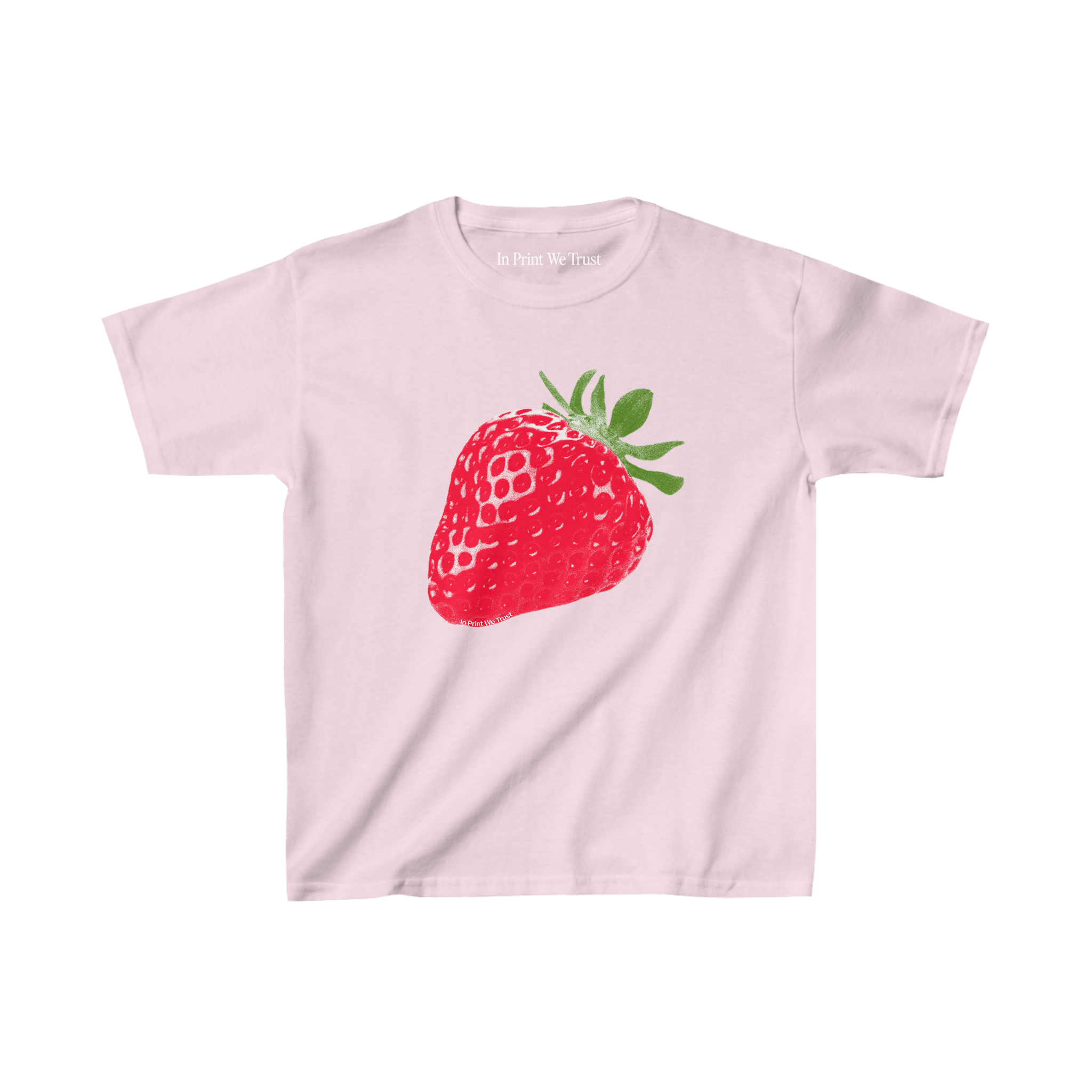 strawberry fields essential baby tee - In Print We Trust