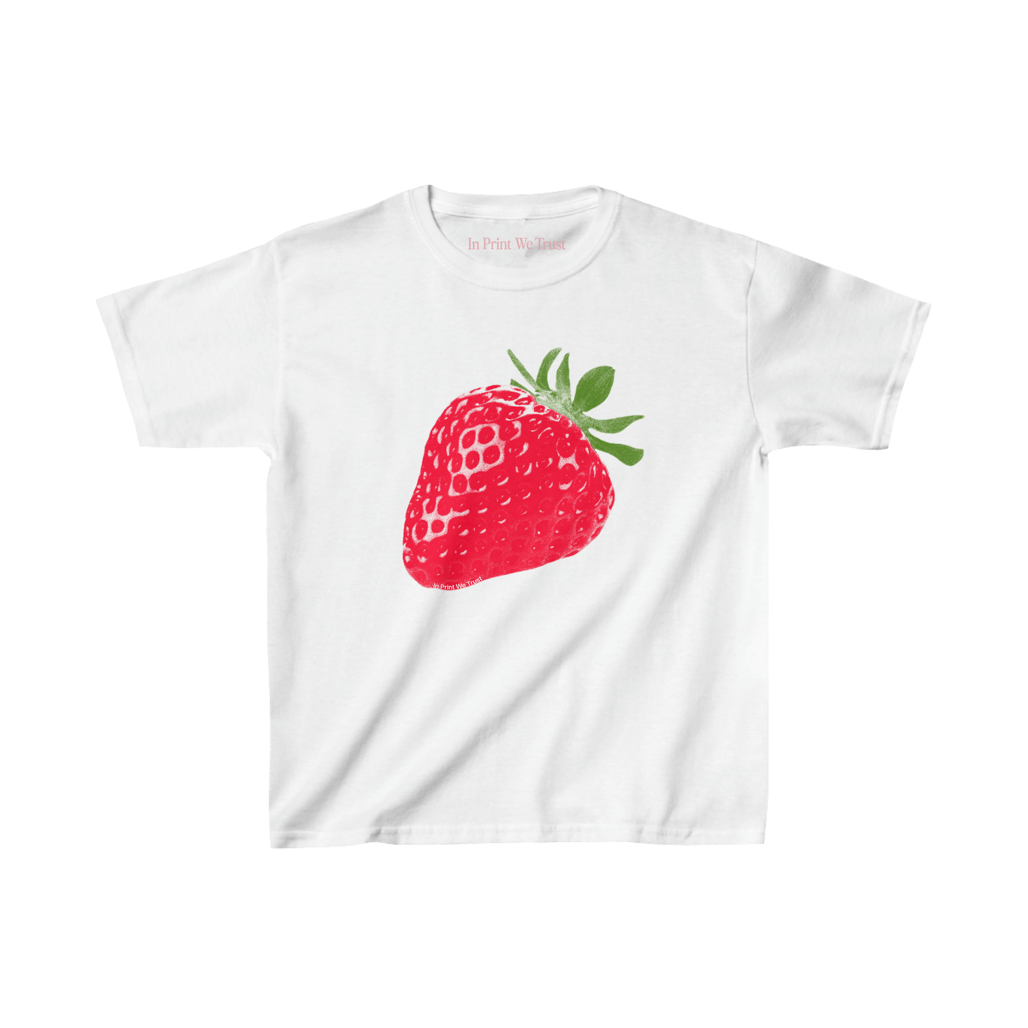 strawberry fields essential baby tee - In Print We Trust