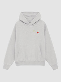 strawberry grey hoodie - In Print We Trust