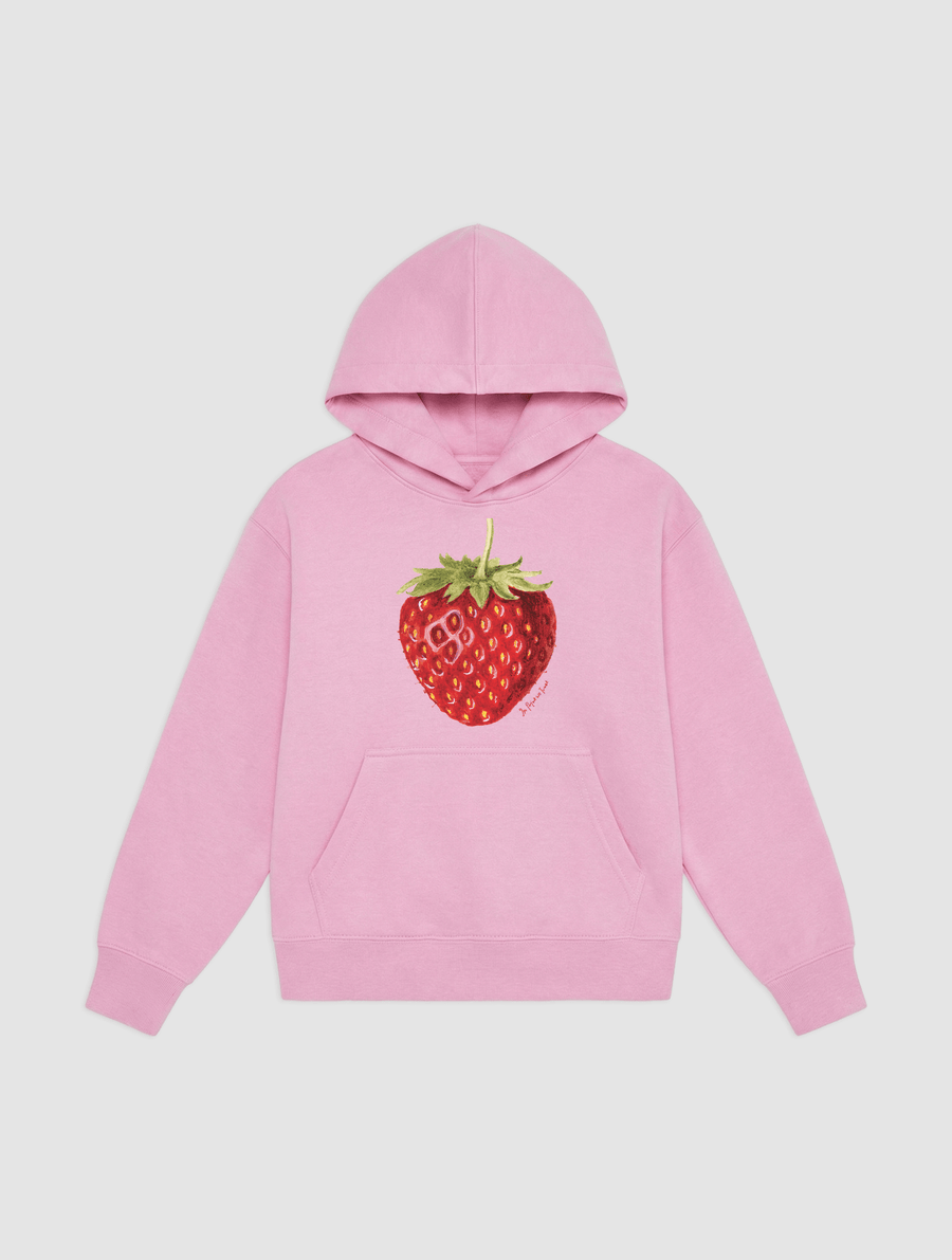 strawberry hoodie for kids - In Print We Trust