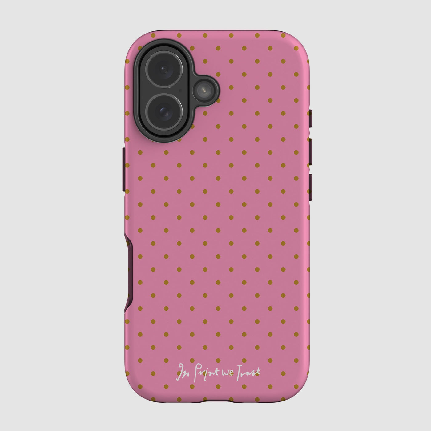 strawberry tough iPhone case - In Print We Trust