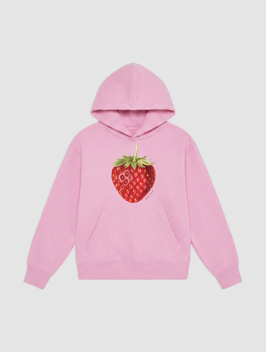strawberry hoodie for kids