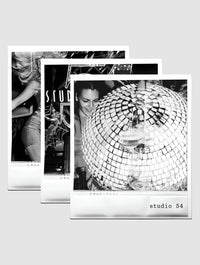 studio 54 baby tee - In Print We Trust