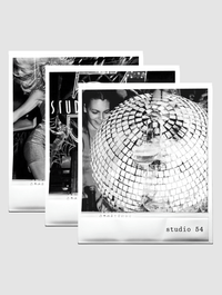 'Studio 54' baby tee