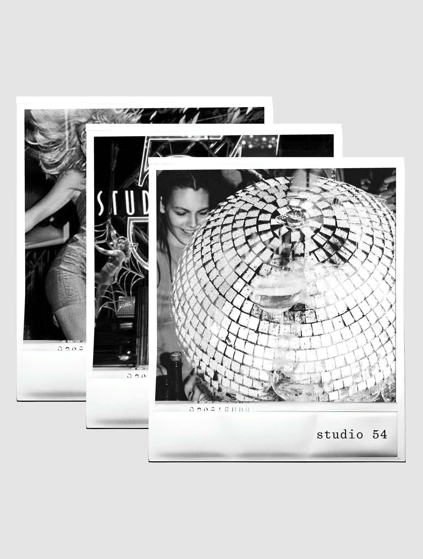 studio 54 baby tee - In Print We Trust