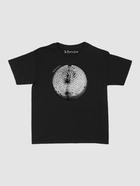studio 54 black baby tee - In Print We Trust