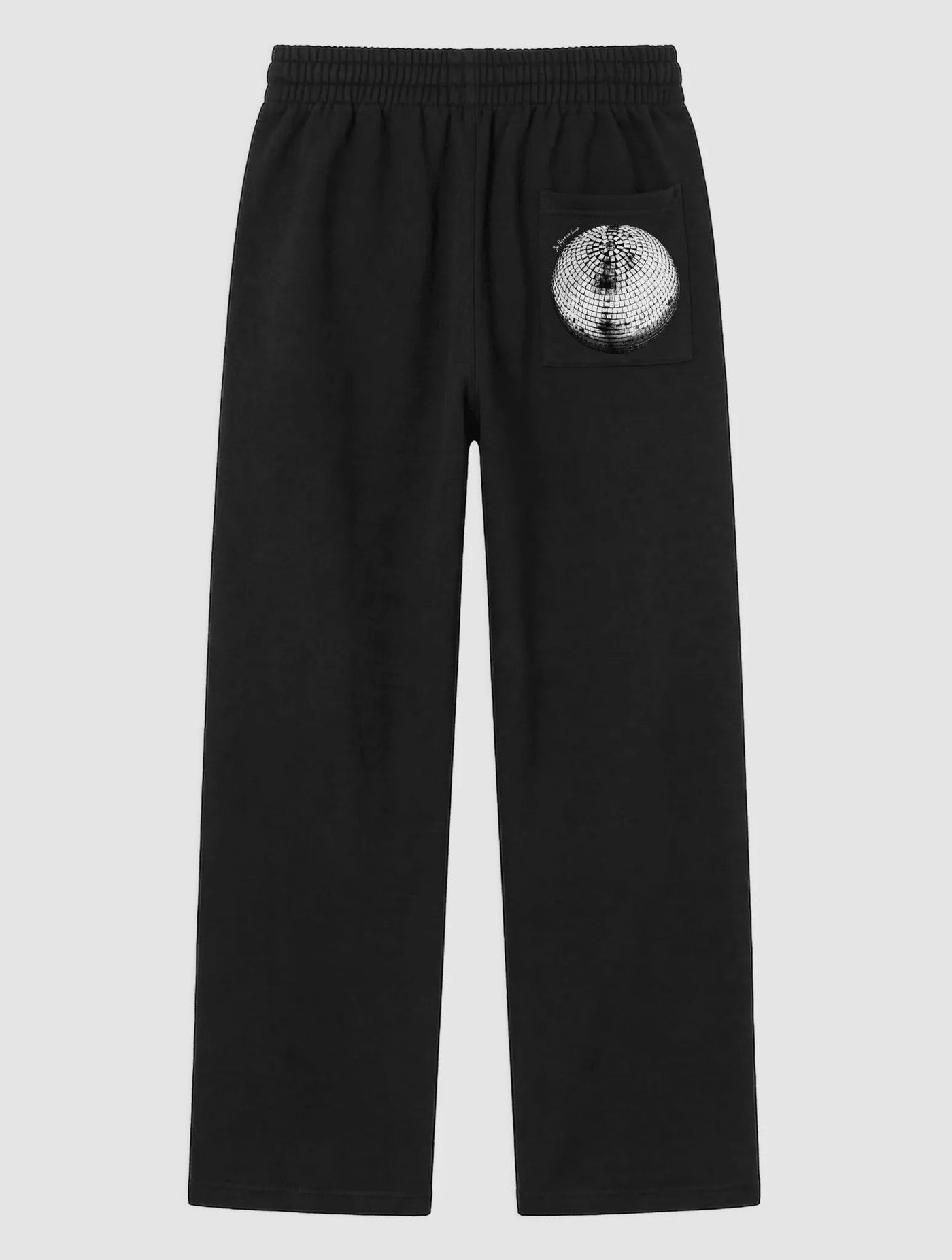 studio 54 black sweatpants - In Print We Trust
