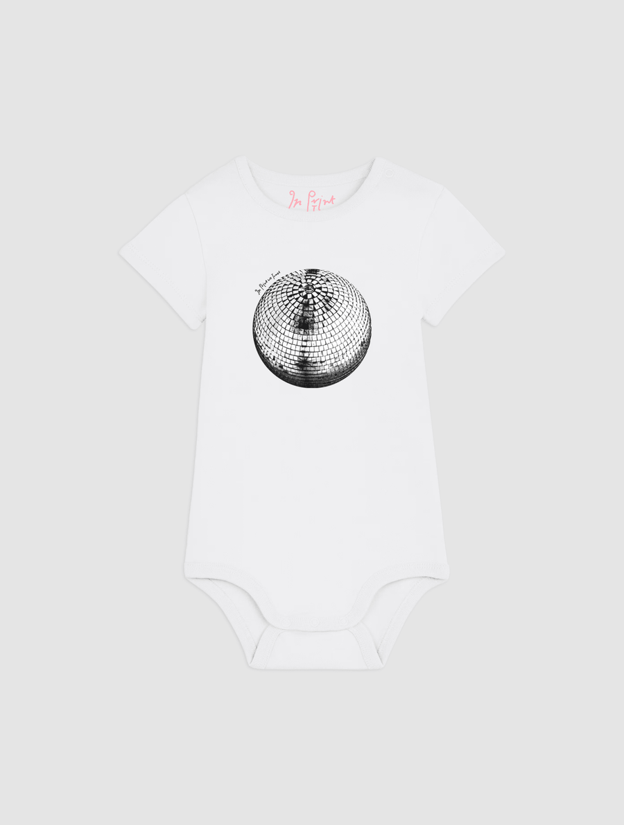 studio 54 bodysuit for babies - In Print We Trust