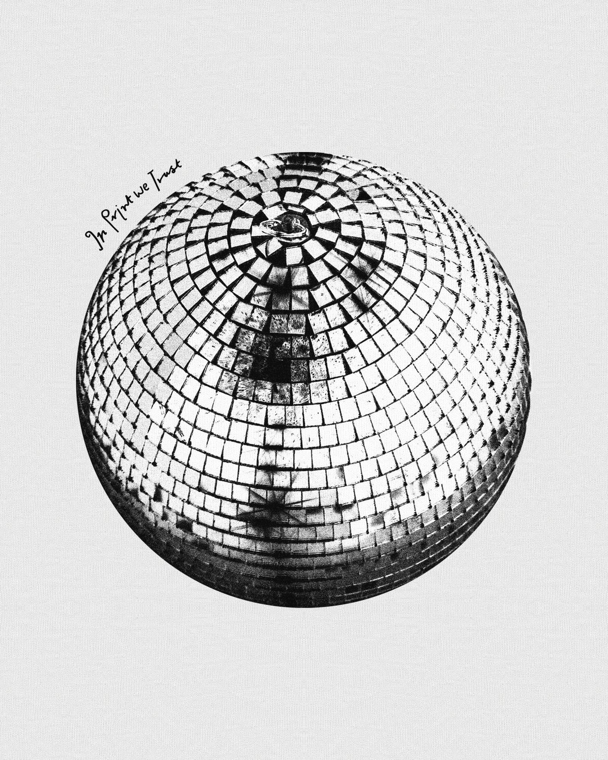 studio 54 heavyweight tee - In Print We Trust