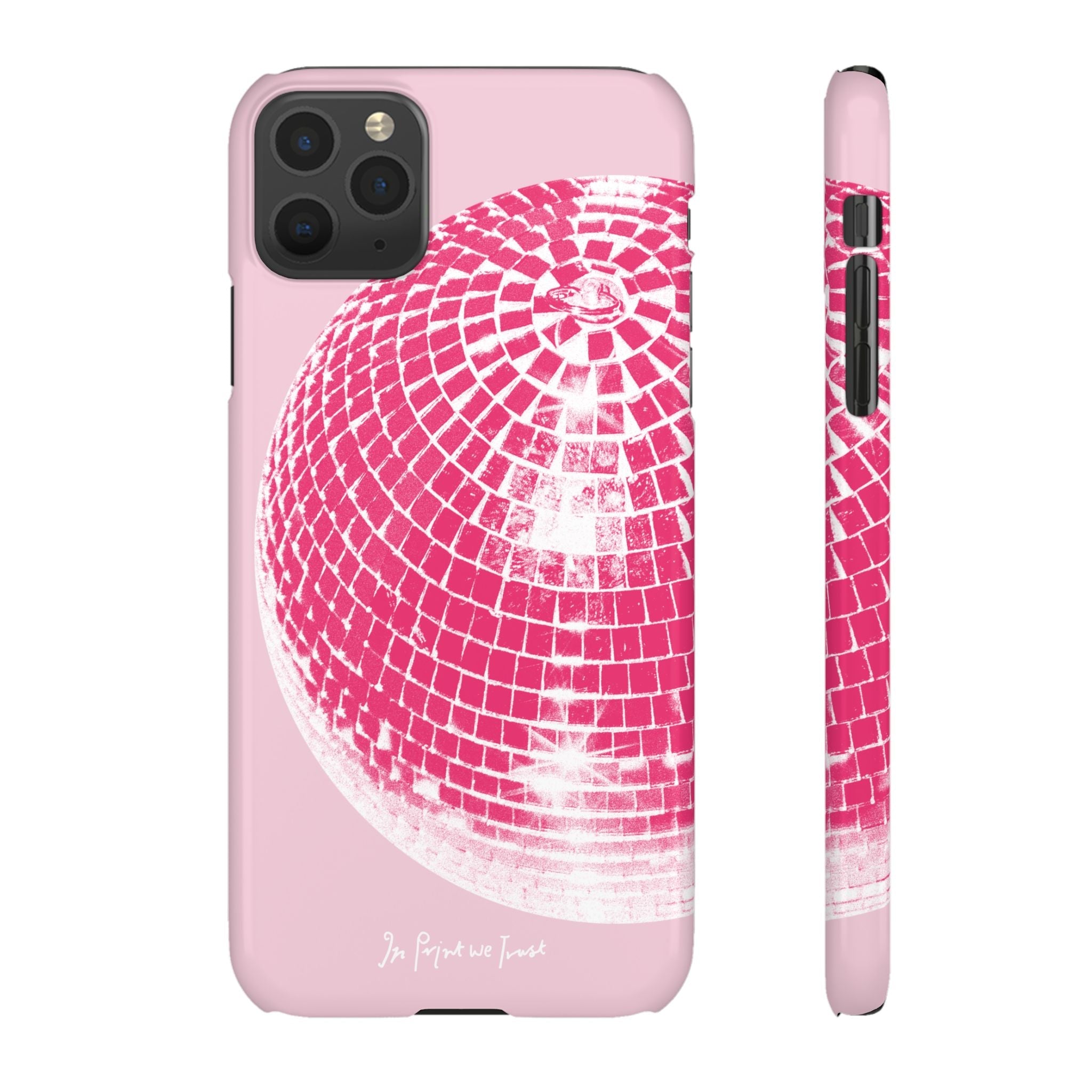 studio 54 iPhone case (pink) - In Print We Trust