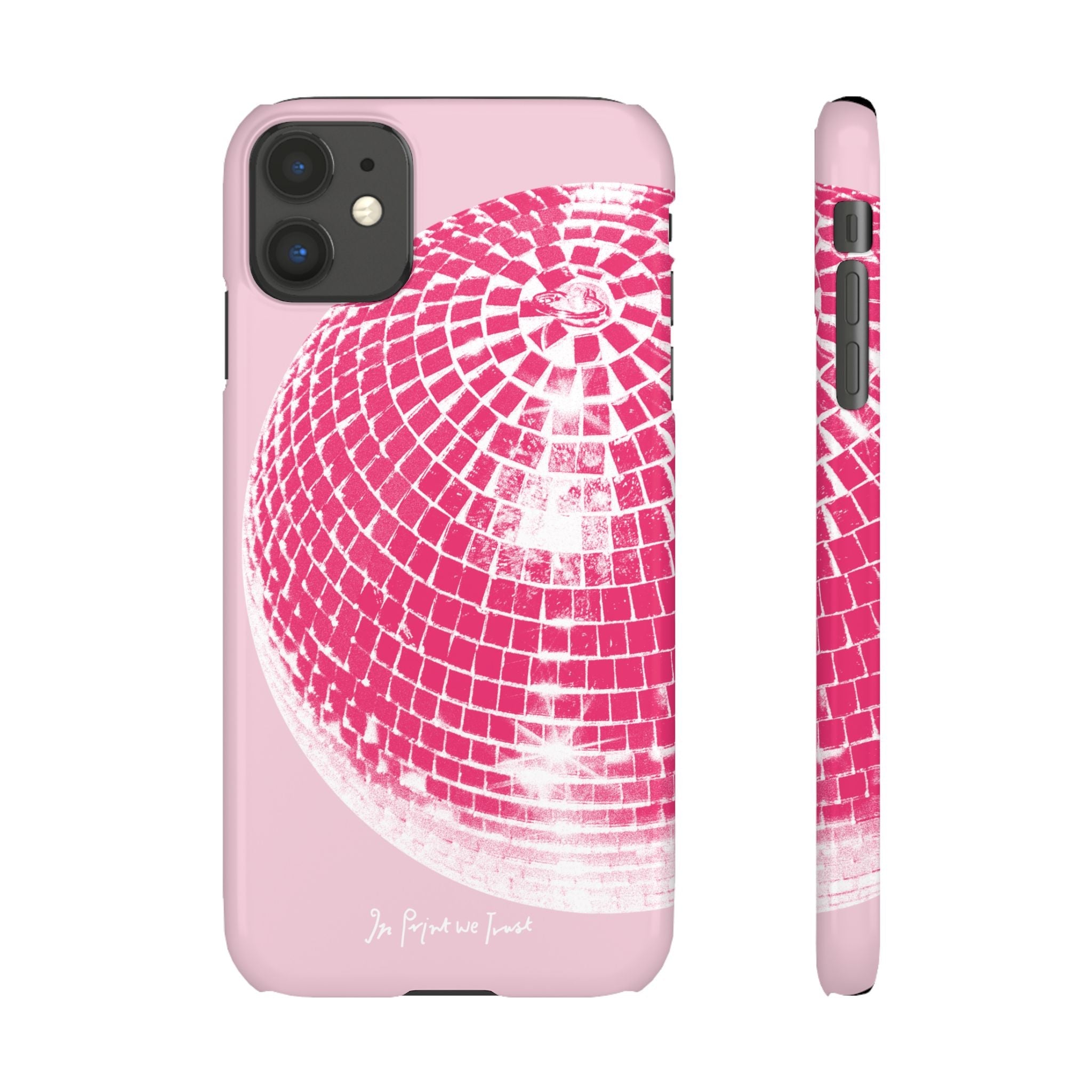 studio 54 iPhone case (pink) - In Print We Trust