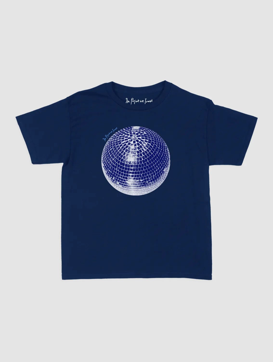 studio 54 navy baby tee - In Print We Trust