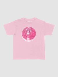 studio 54 pink baby tee - In Print We Trust