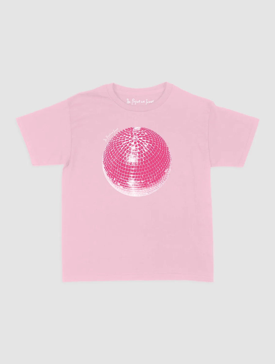 studio 54 pink baby tee - In Print We Trust