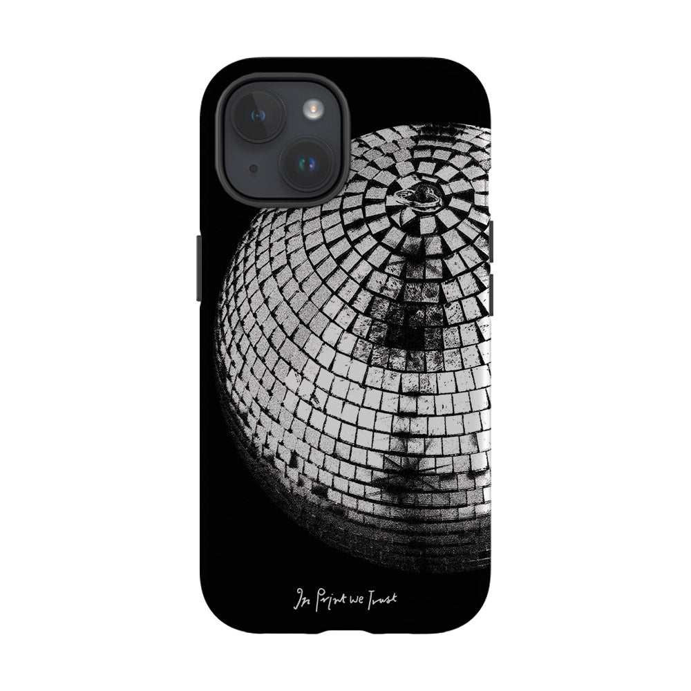 studio 54 tough iPhone case (black) - In Print We Trust