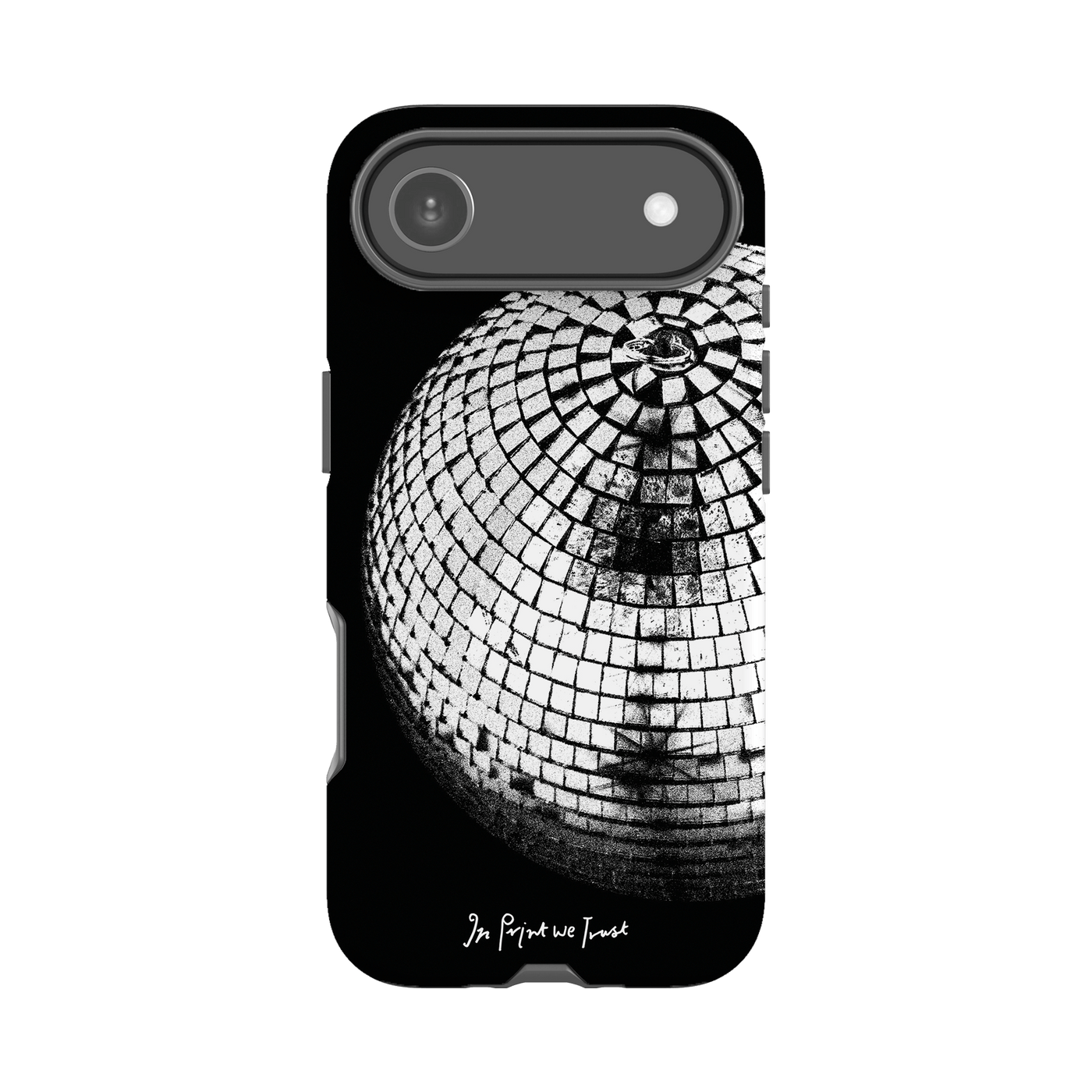 studio 54 tough iPhone case (black) - In Print We Trust