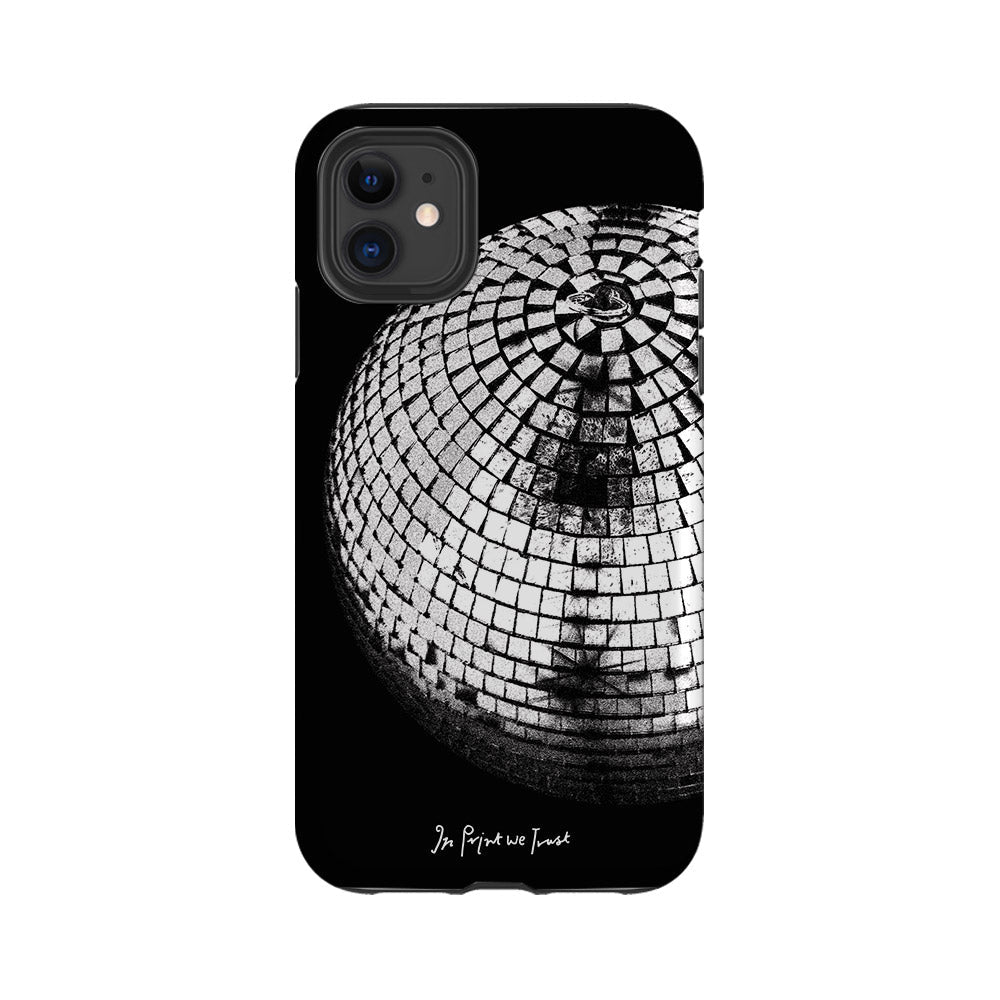 studio 54 tough iPhone case (black) - In Print We Trust