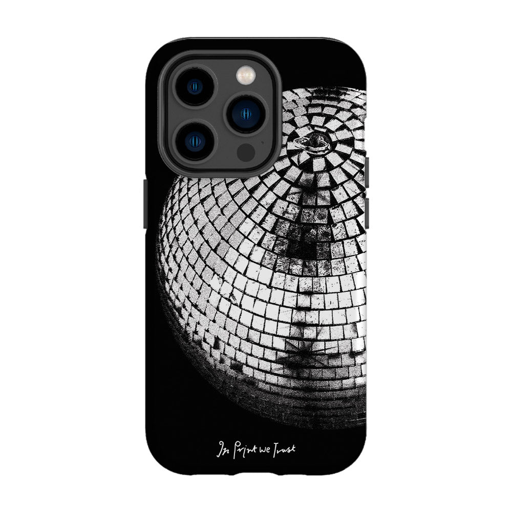 studio 54 tough iPhone case (black) - In Print We Trust