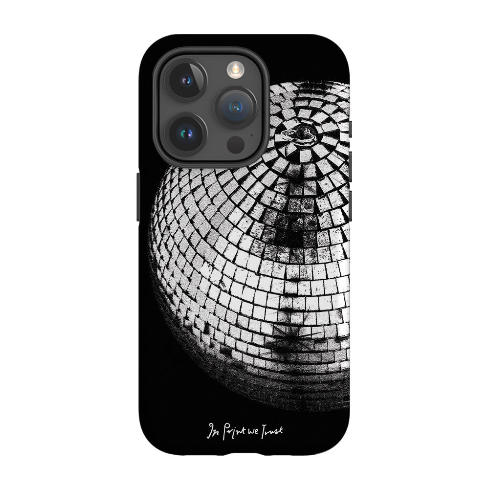 studio 54 tough iPhone case (black) - In Print We Trust