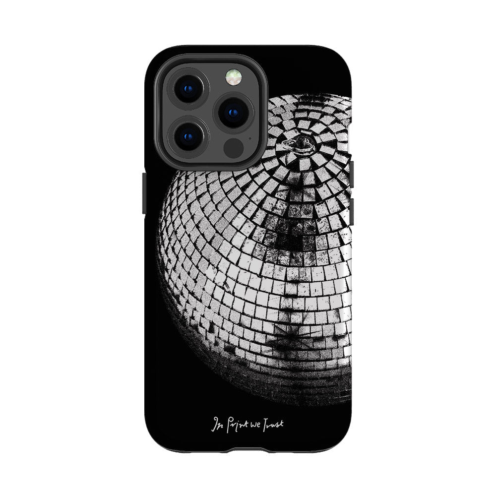 studio 54 tough iPhone case (black) - In Print We Trust