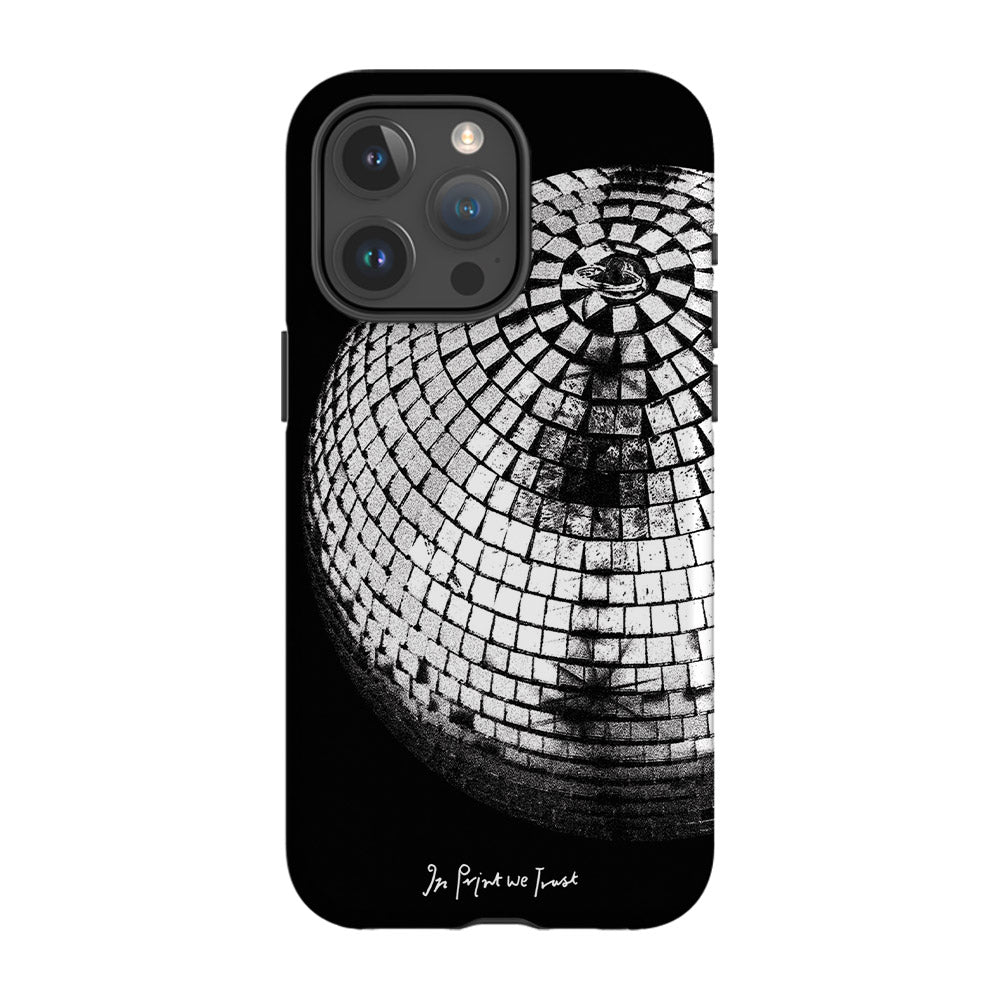 studio 54 tough iPhone case (black) - In Print We Trust