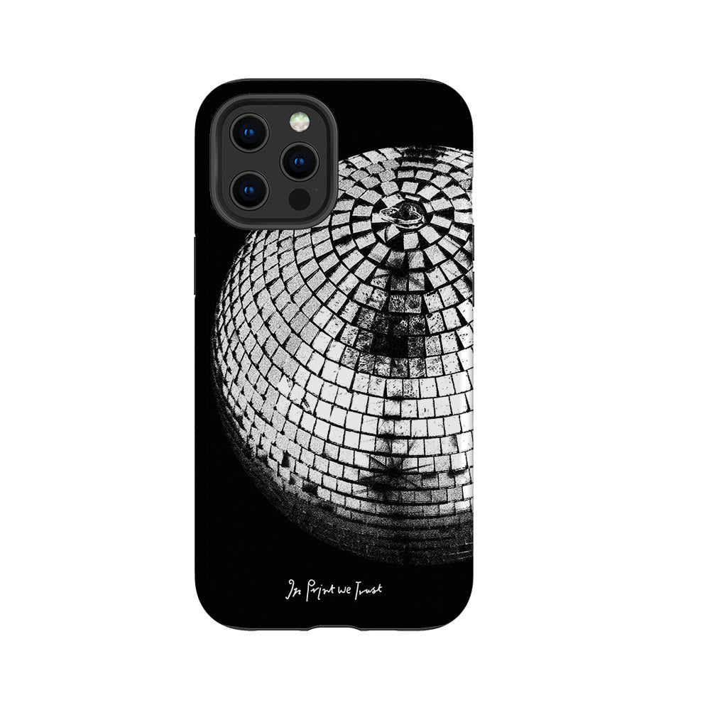 studio 54 tough iPhone case (black) - In Print We Trust