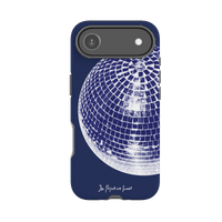 studio 54 tough iPhone case (blue) - In Print We Trust