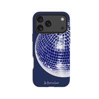 studio 54 tough iPhone case (blue) - In Print We Trust