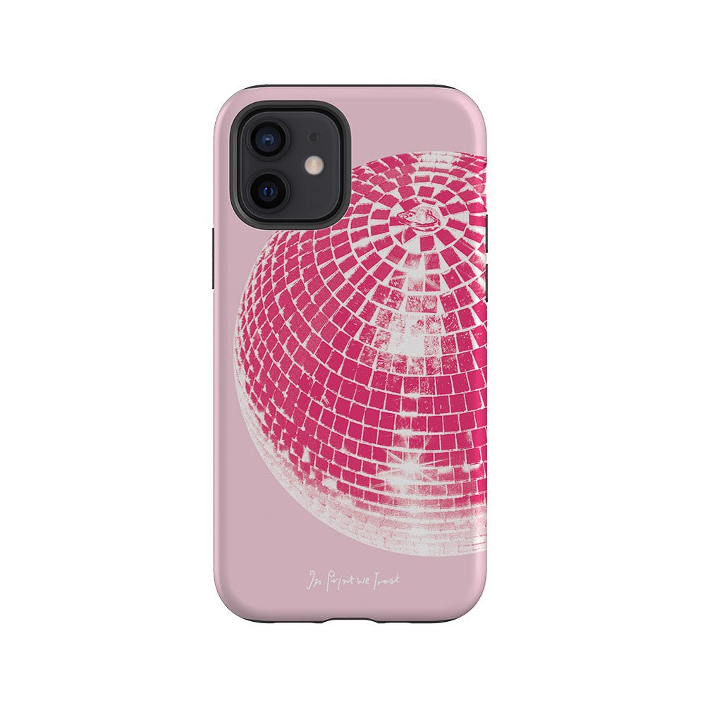 studio 54 tough iPhone case (pink) - In Print We Trust