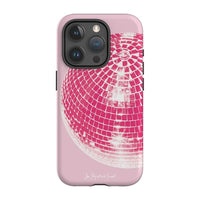 studio 54 tough iPhone case (pink) - In Print We Trust