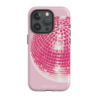 studio 54 tough iPhone case (pink) - In Print We Trust