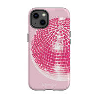 studio 54 tough iPhone case (pink) - In Print We Trust