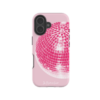 studio 54 tough iPhone case (pink) - In Print We Trust
