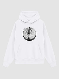 studio 54 white hoodie - In Print We Trust