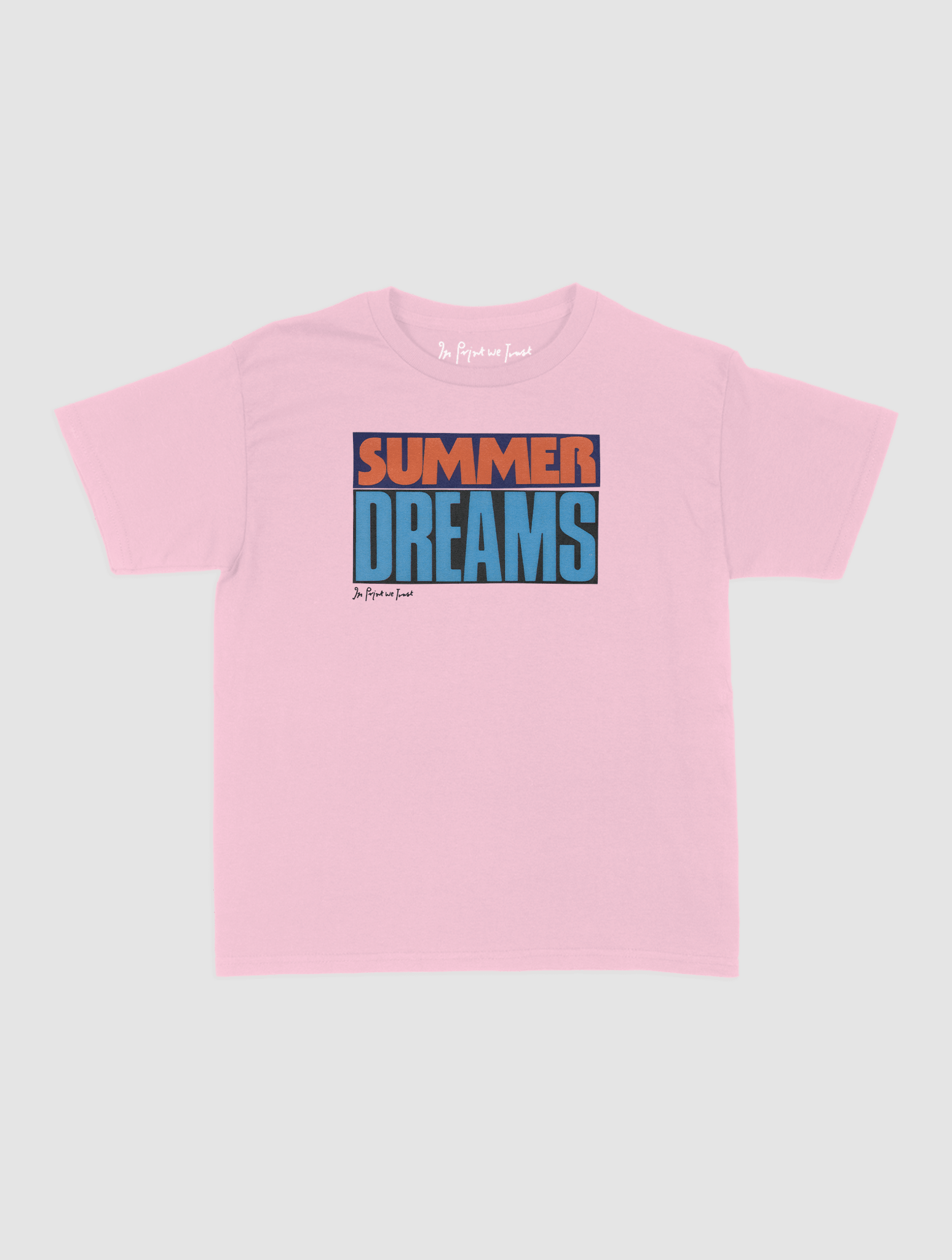 summer dreams baby tee - In Print We Trust