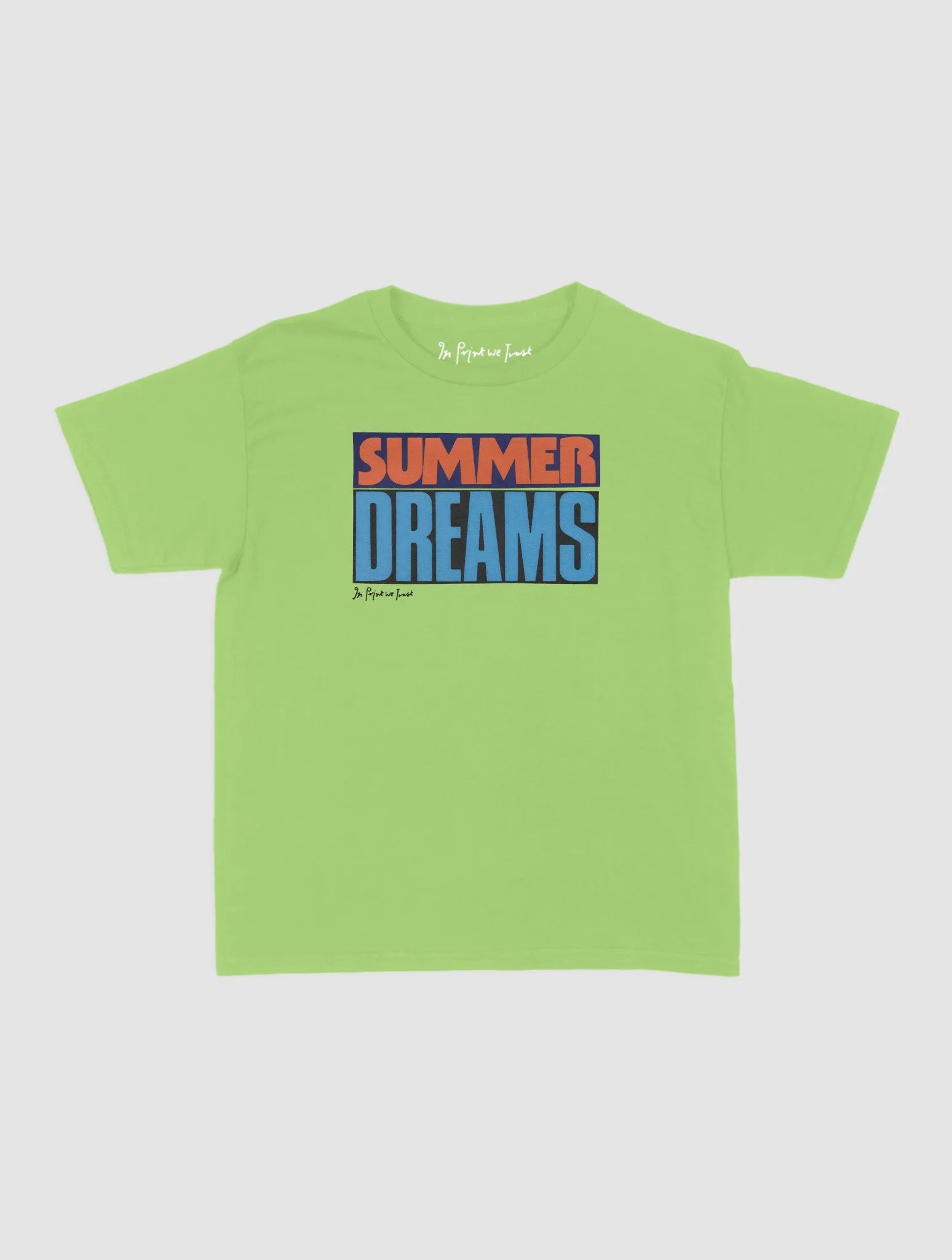 summer dreams baby tee - In Print We Trust