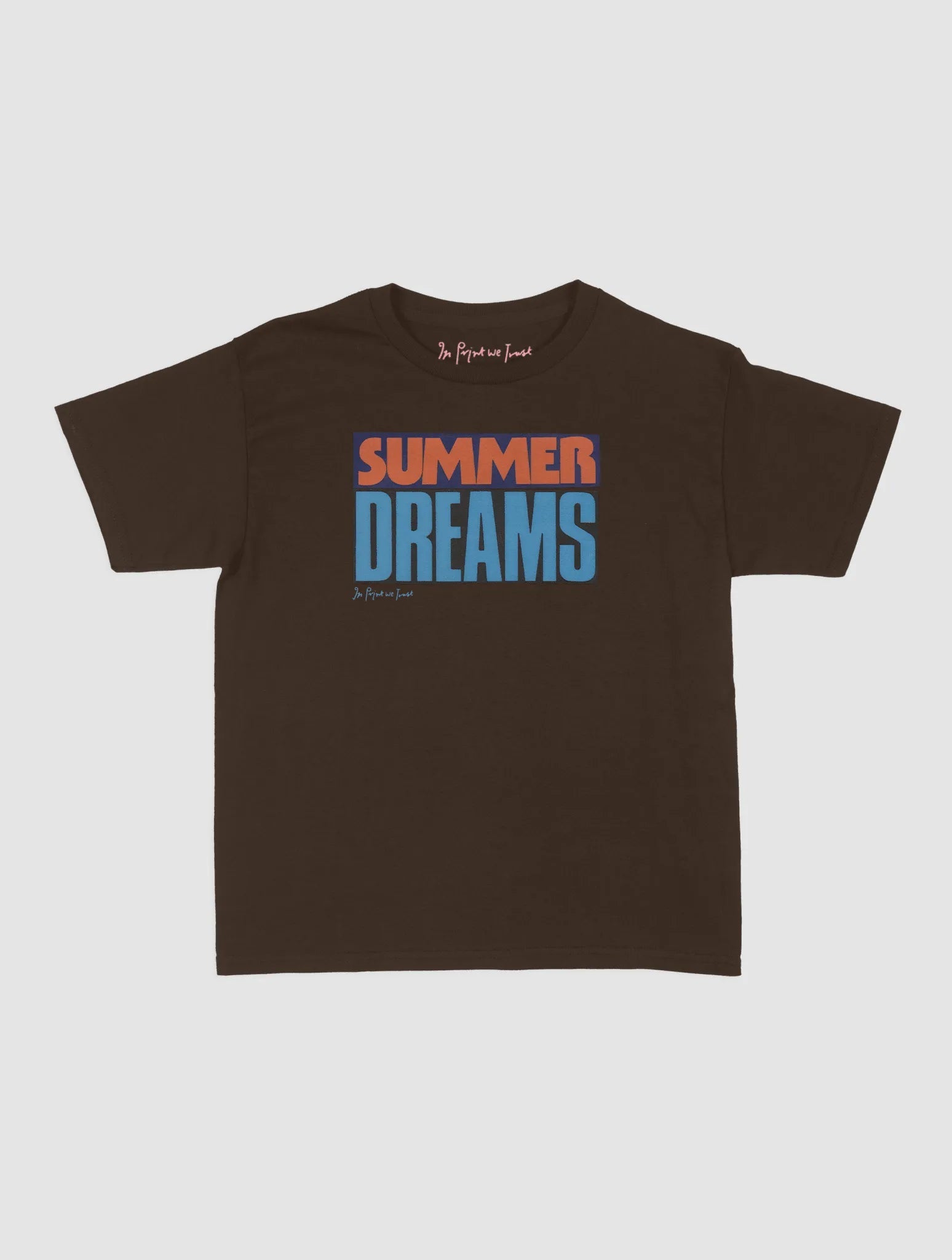 summer dreams baby tee - In Print We Trust
