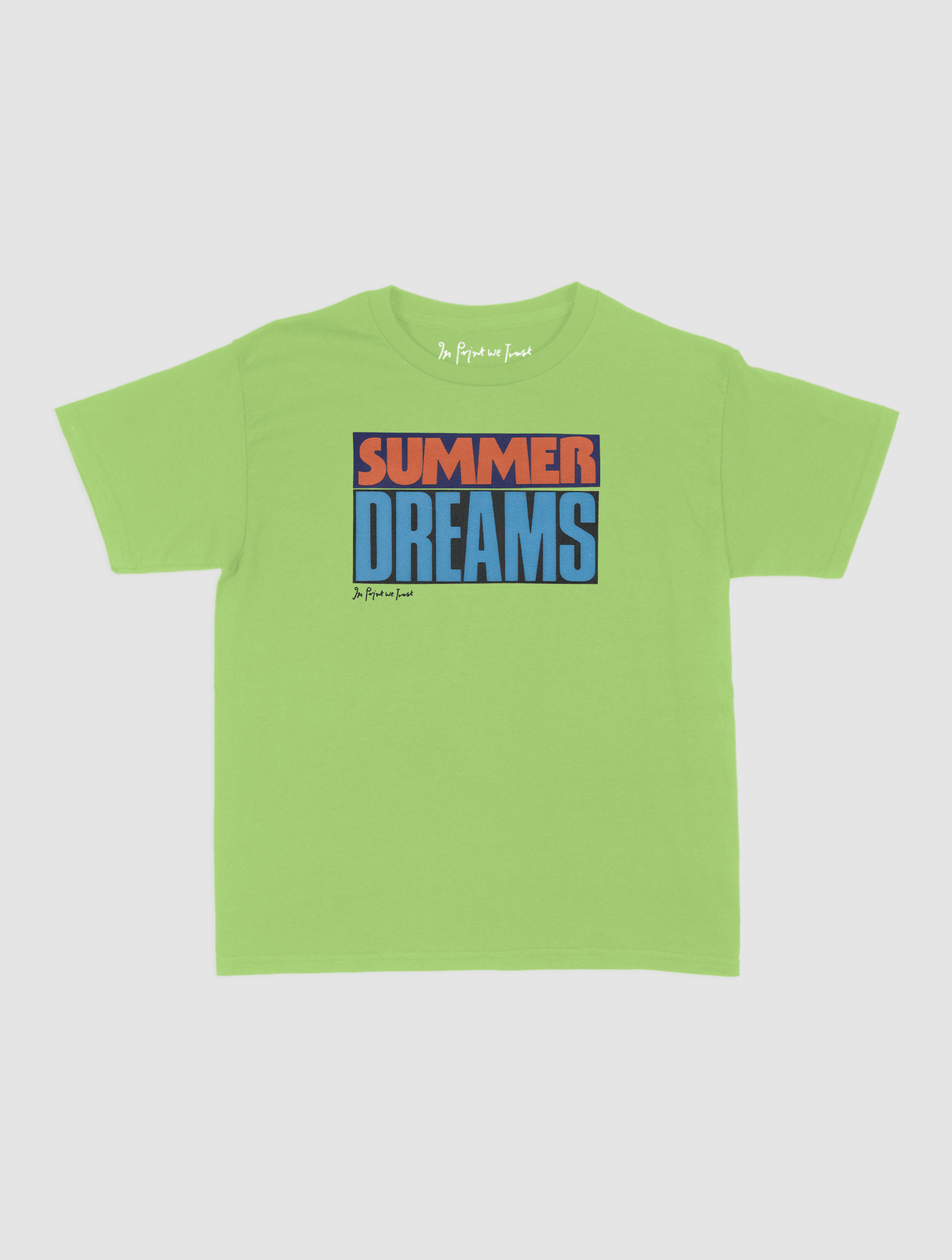 summer dreams baby tee - In Print We Trust