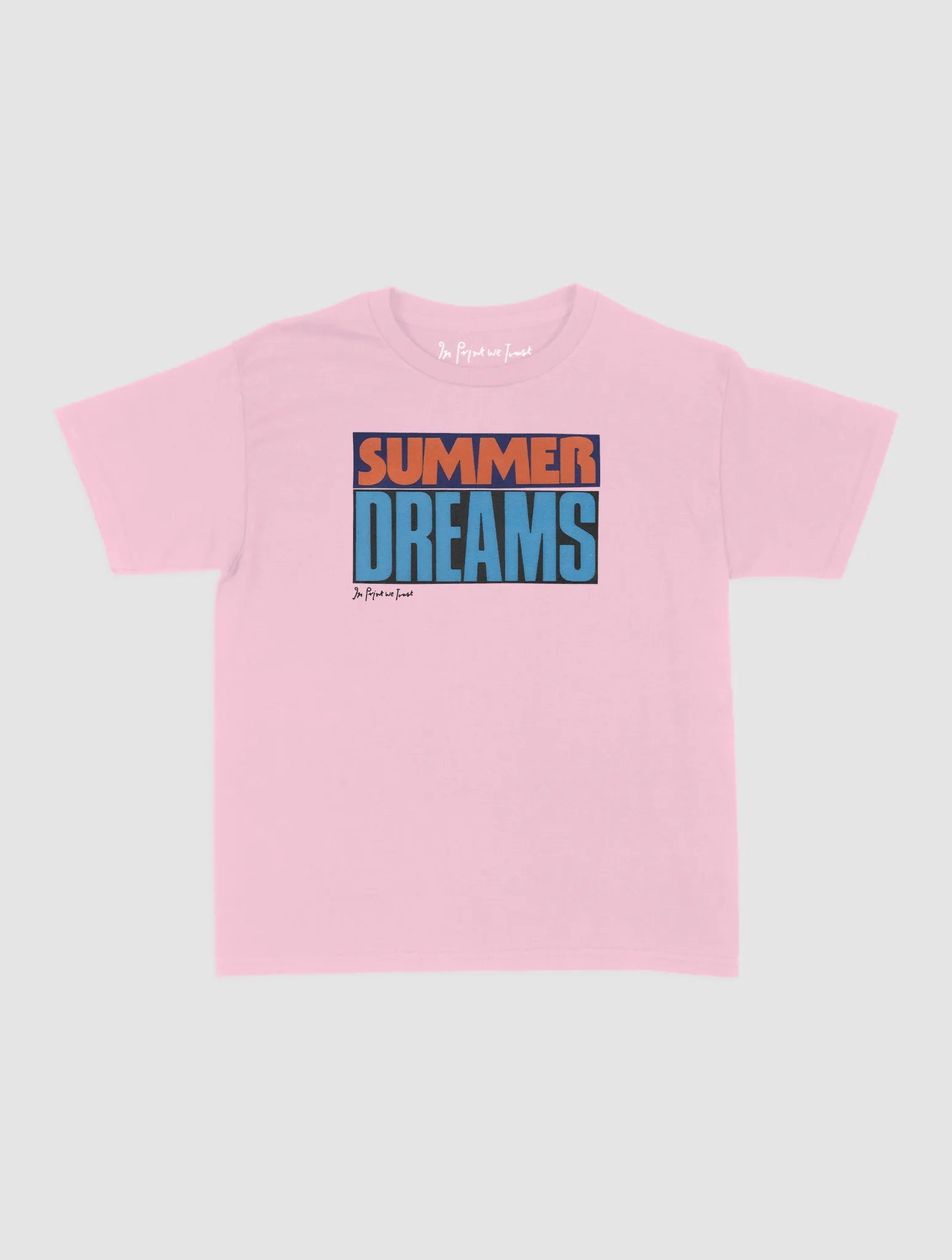 summer dreams baby tee - In Print We Trust