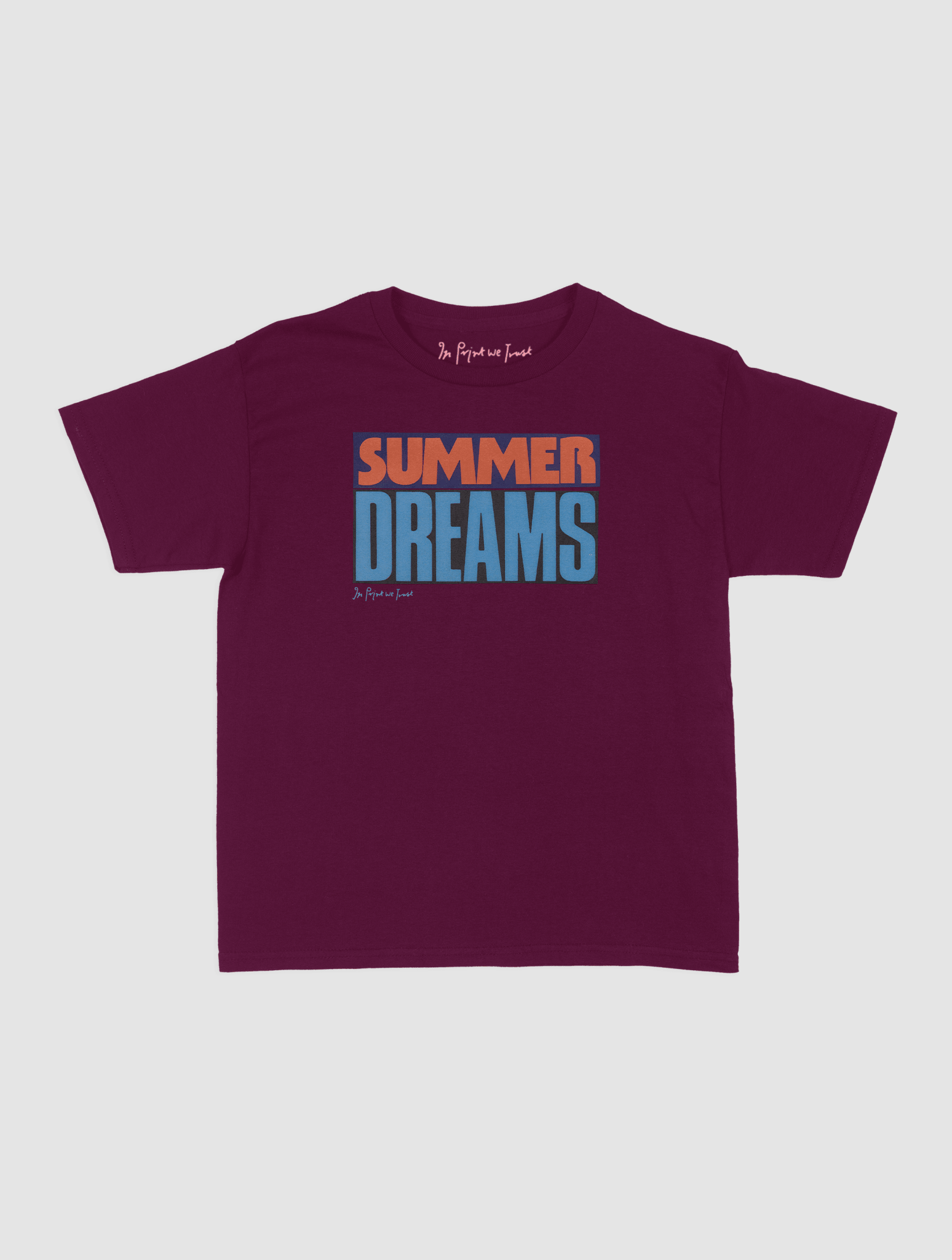 summer dreams baby tee - In Print We Trust