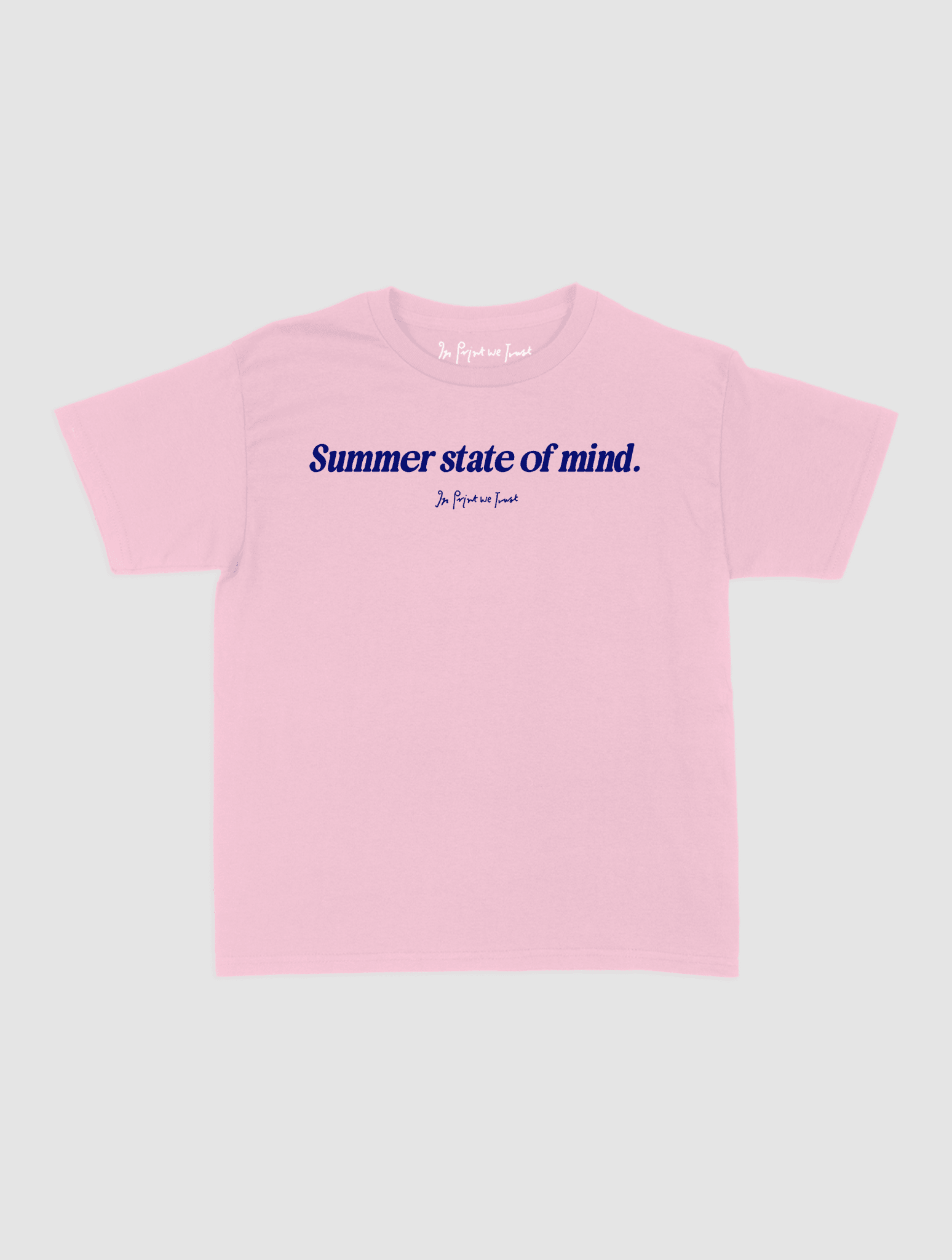 summer state of mind baby tee - In Print We Trust