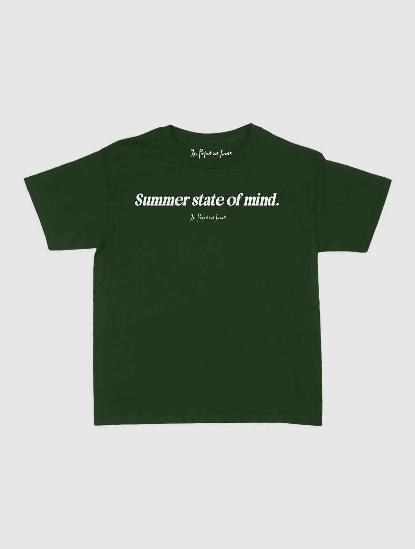 summer state of mind baby tee - In Print We Trust