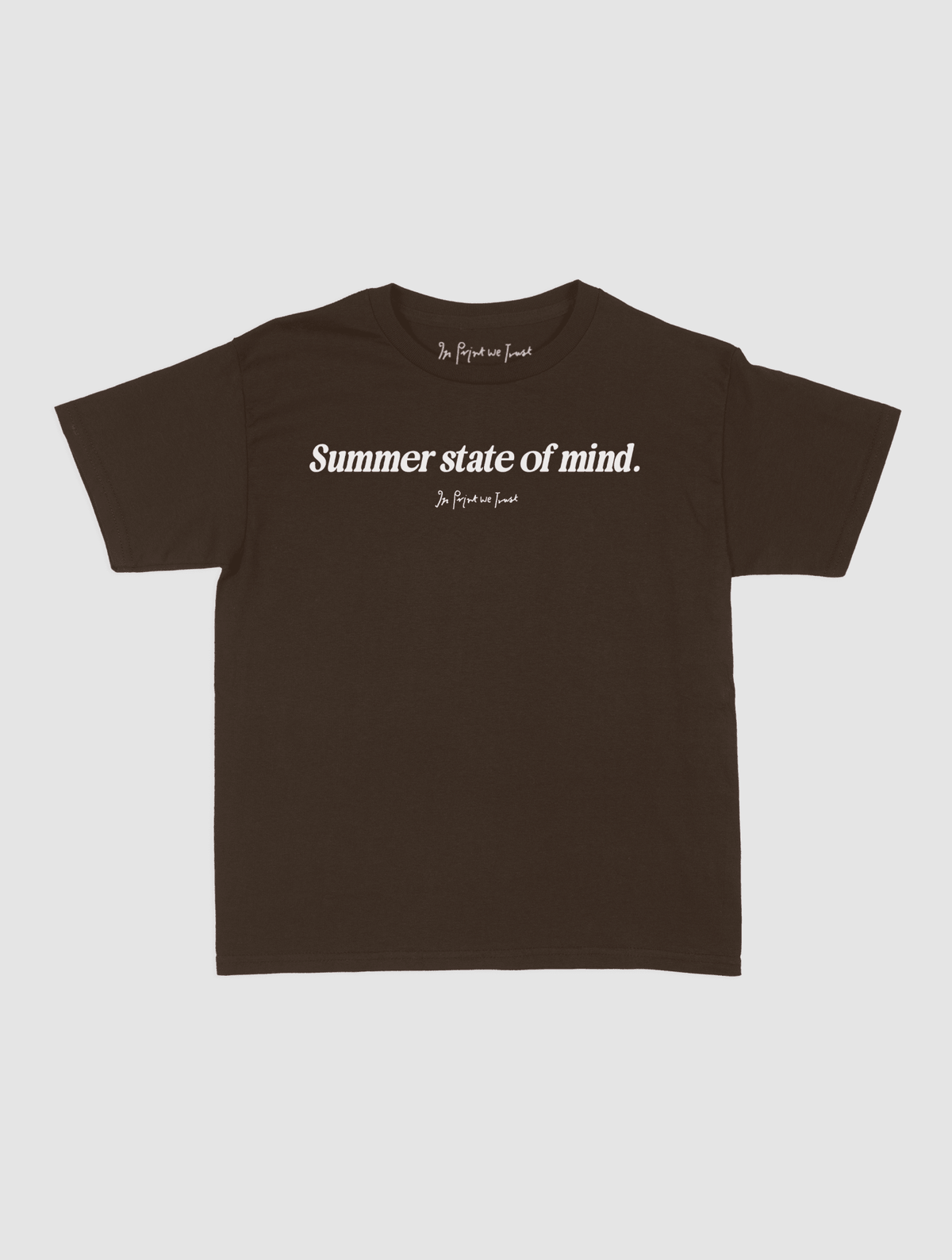 summer state of mind baby tee - In Print We Trust